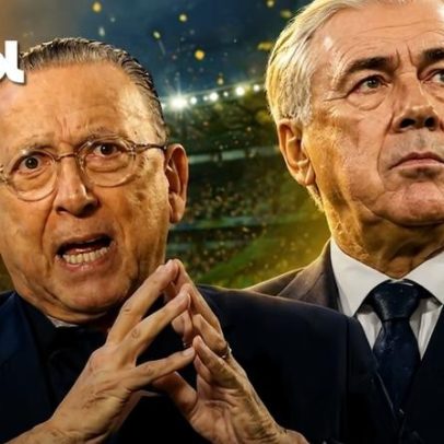 Seleção escolhe Ancelotti, com Galvão na transmissão