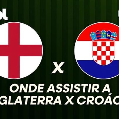 Onde vai passar Inglaterra x Croácia na Copa do Mundo e como assistir ao vivo