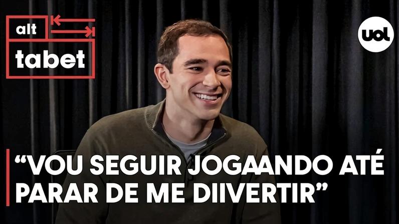 Hugo Calderano no programa Alt Tabet