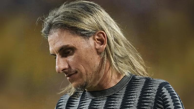 Sebastián Beccacece, técnico do Equador, durante jogo contra Curaçao na Copa do Mundo