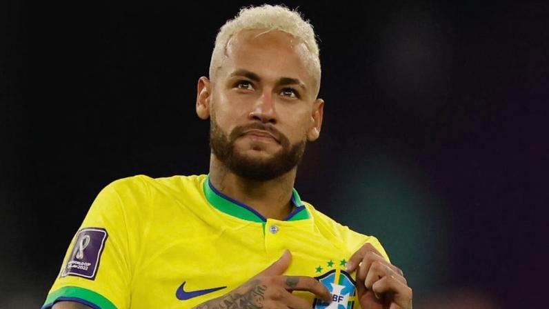 Neymar durante a Copa do Catar em 2022 (Foto: Gabriela Biló/Folhapress)