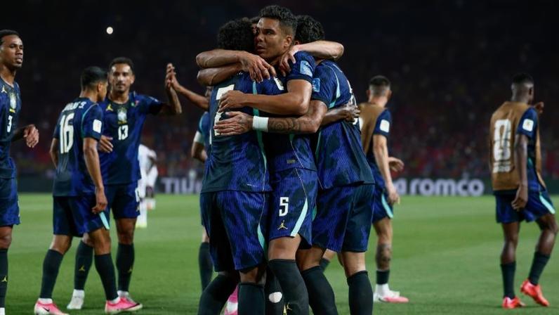 A seleção masculina de futebol do Brasil venceu a do Haiti por 3 a 0 na 6ª feira (19.jun), em jogo do Grupo C da Copa do Mundo