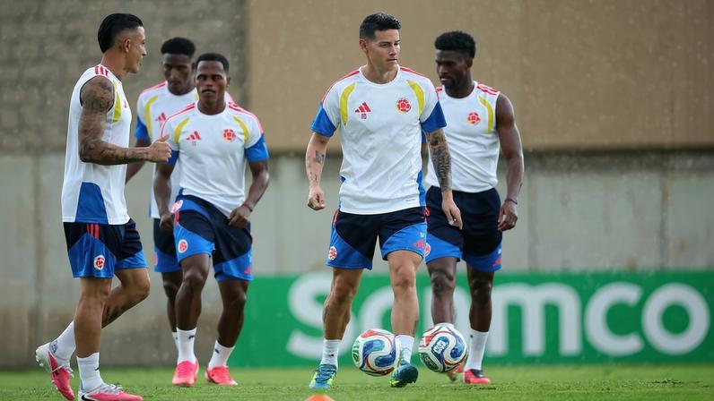 Copa do Mundo: treino da Colômbia é interrompido por tempestade