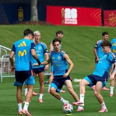 Yamal e Nico Williams treinam com a Espanha após recuperação de contusões