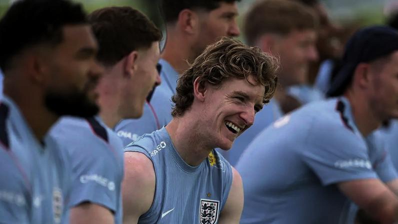 Seleção da Inglaterra em treino