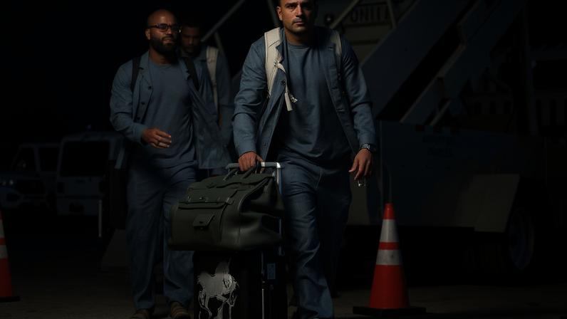 Casemiro no desembarque da seleção brasileira nos EUA para disputar a Copa do Mundo - em 02/06/2026