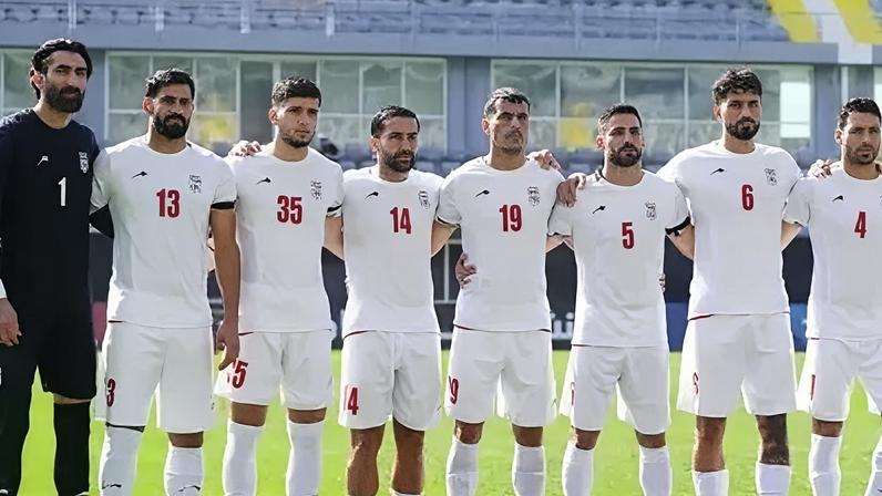 Seleção do Irã durante amistoso na Data Fifa