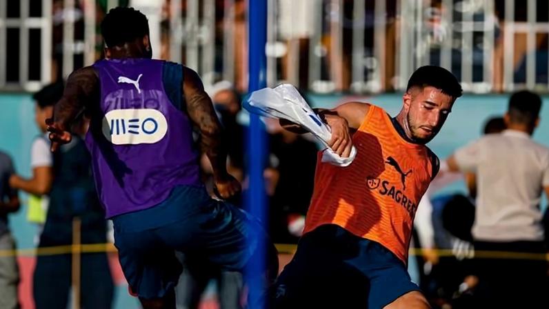 Seleção portuguesa treinando em Palm Beach, Miami
