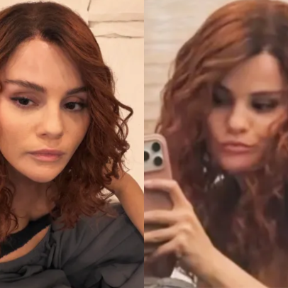 Selena Gomez surge ruiva em novas fotos