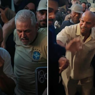Torcedores do Brasil e da Escócia irritam Mike Tyson em festa em Miami