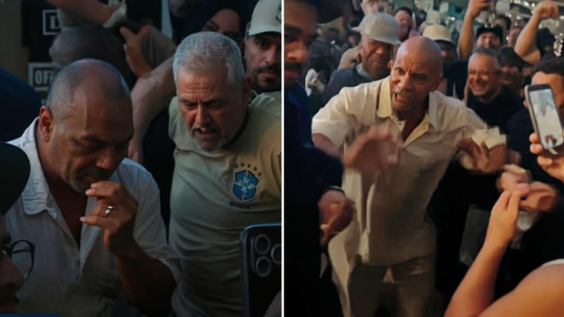 Mike Tyson perde a paciência com torcedores nas ruas de Miami — Foto: reprodução/Instagram