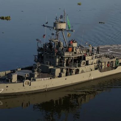 Marinha mantém em operação navio com quase 90 anos de uso