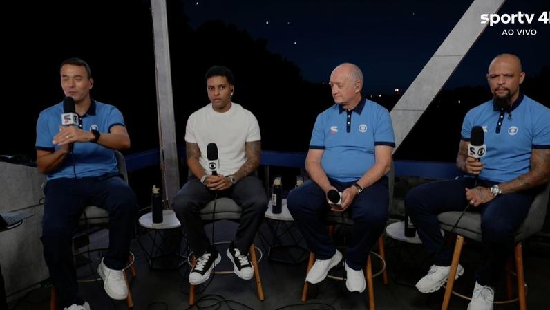 Rodrygo é a novidade no Seleção Copa, do Sportv — Foto: Reprodução