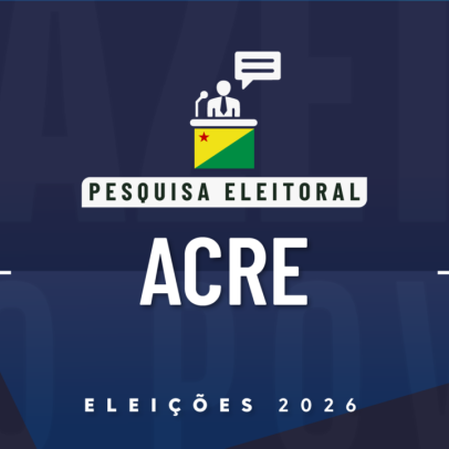 Real Time Big Data divulga pesquisa para governador do Acre