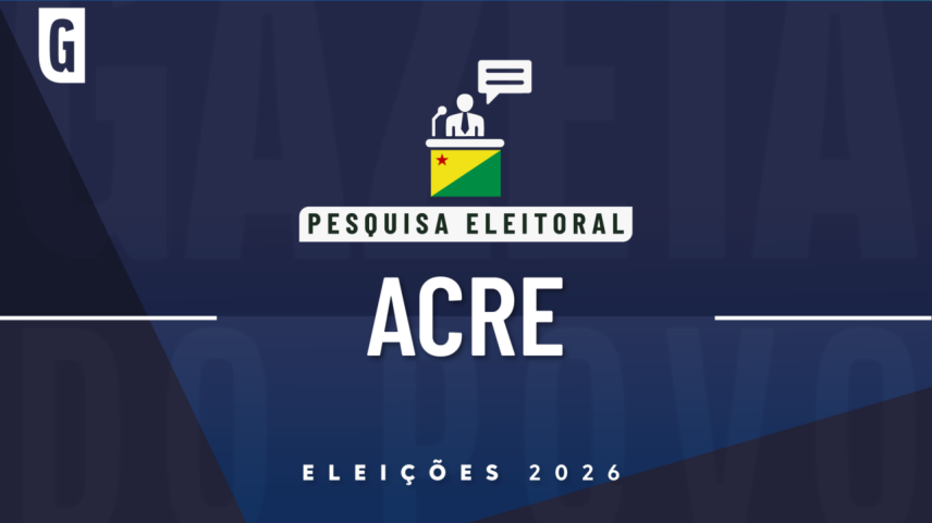 Real Time Big Data entrevistou 1600 eleitores do Acre. (Foto: Infografia/Gazeta do Povo)