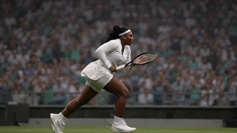 Serena Williams em Wimbledon 28 de junho de 2022