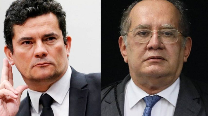 Sergio Moro e Gilmar Mendes (Nelson Jr/STF; Adriano Machado/Reuters/STF)
