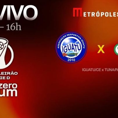Metrópoles transmite ao vivo Iguatu-CE x Tuna Luso-PA pela Série D
