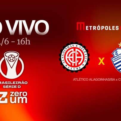 Série D ZeroUm transmite Atlético Alagoinhas-BA x CSA-AL