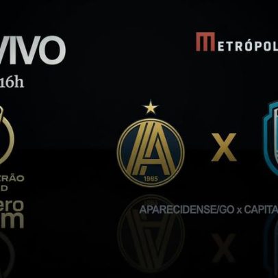 Série D ZeroUm transmite Aparecidense-GO x Capital-DF