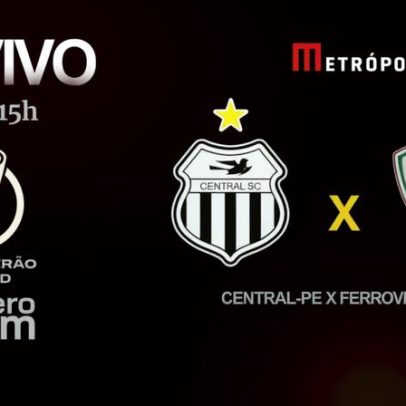 ZeroUm transmite Central-PE x Ferroviário-CE na Série D
