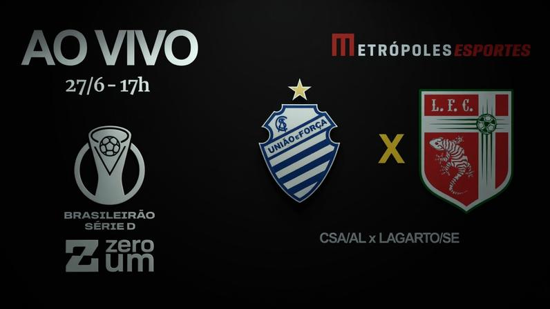 Metrópoles ZeroUm: Metrópoles transmite CSA-AL x Lagarto-SE