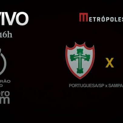 Metrópoles transmite Portuguesa-SP x Sampaio Corrêa-RJ na Série D