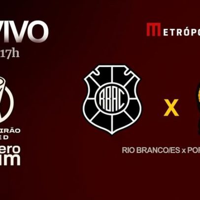 Rio Branco-ES x Porto-BA é transmitido ao vivo pela ZeroUm na Série D