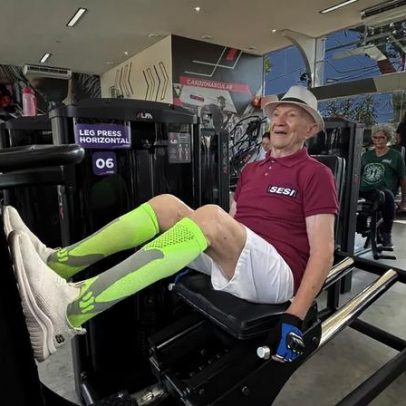 Idoso de 102 anos treina 5x por semana e vê exercício como segredo da vida longa