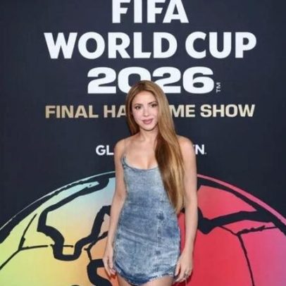 Shakira apresenta canção na abertura da Copa do Mundo
