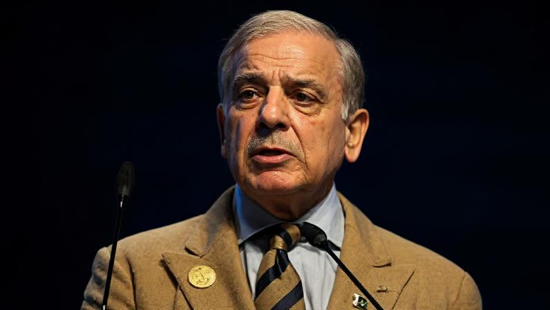 Shehbaz Sharif, premiê do Paquistão — Foto: Reprodução Nikkei Asia