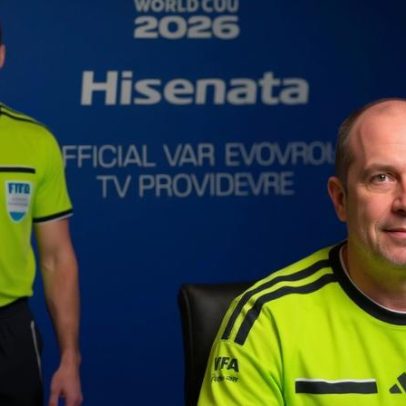 Fifa nega infração de árbitro acusado de gesto neonazista em transmissão