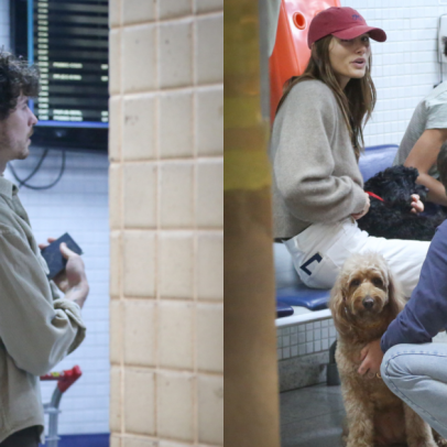 Bruna Marquezine e Shawn Mendes são flagrados em aeroporto do RJ