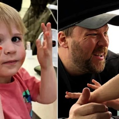 Menino de 3 anos mostra unhas pintadas ao pai e emociona milhões