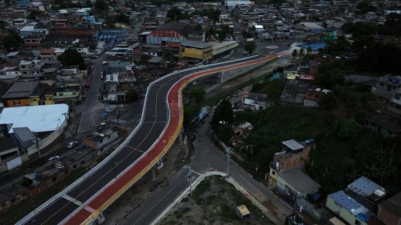 Viaduto construído pela MRS (Divulgação/Divulgação)