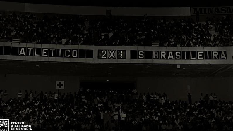 Em 3 de setembro de 1969, Atlético vencia a seleção brasileira por 2 a 1 em pleno Mineirão