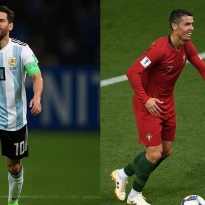 Messi ou Ronaldo? Brasil revela quem lidera buscas entre craques da Copa