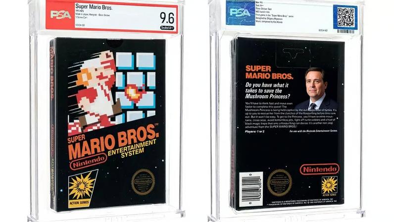 Cópia lacrada de Super Mario Bros. é vendida por valor recorde US$ 3 milhões