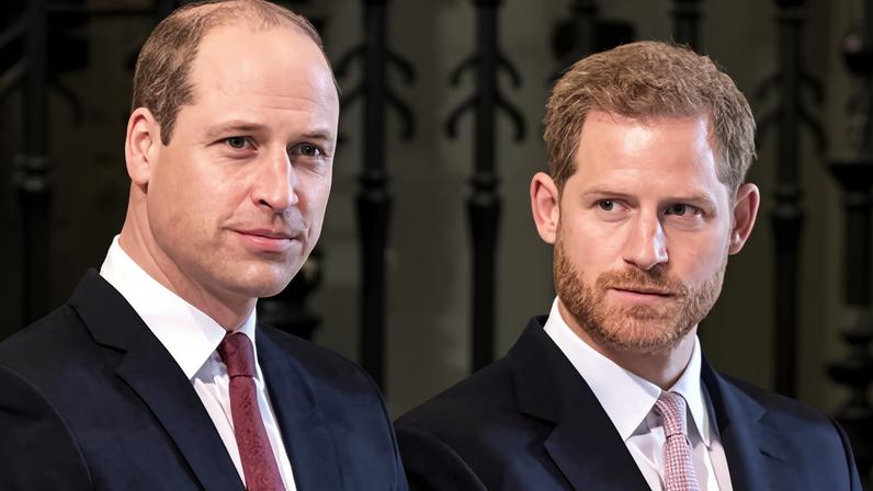 Príncipes William e Harry