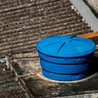 Suspeito de violência doméstica é encontrado dentro de caixa d'água