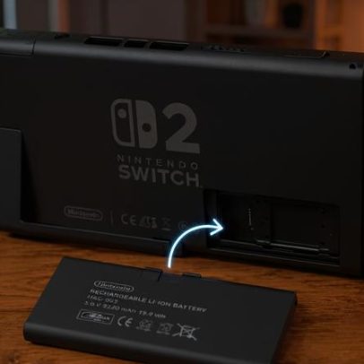 Nintendo Switch 2 ganha versão com bateria removível na Europa