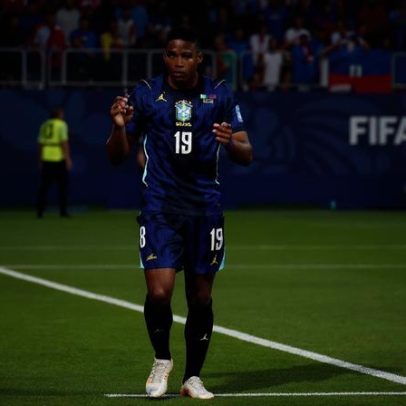 Endrick mantém bom relacionamento com demais jogadores da Seleção
