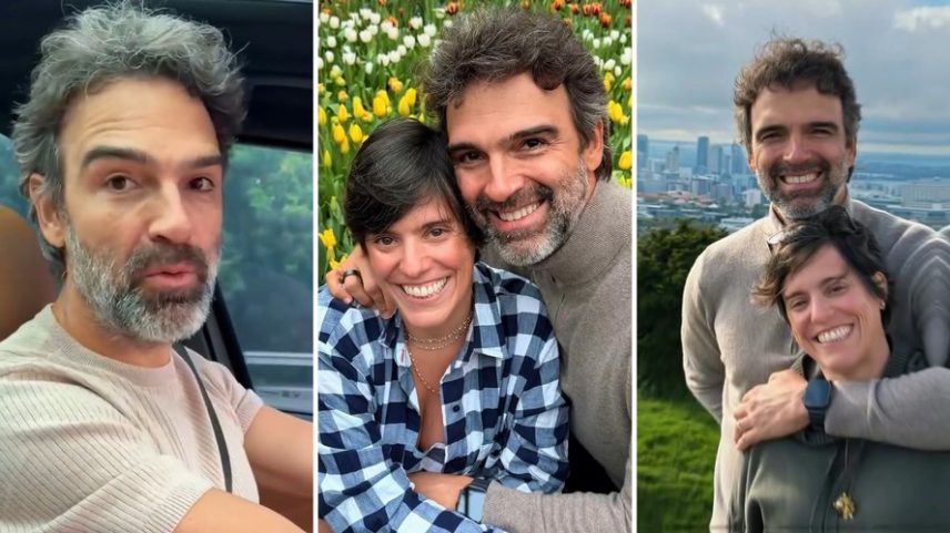 Tadeu Schmidt fala da perda da mãe e do irmão — Foto: Reprodução/ Divulgação