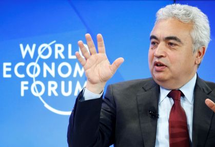 FOTO DE ARQUIVO: Fatih Birol, da Agência Internacional de Energia, participa da reunião anual do WEF em Davos