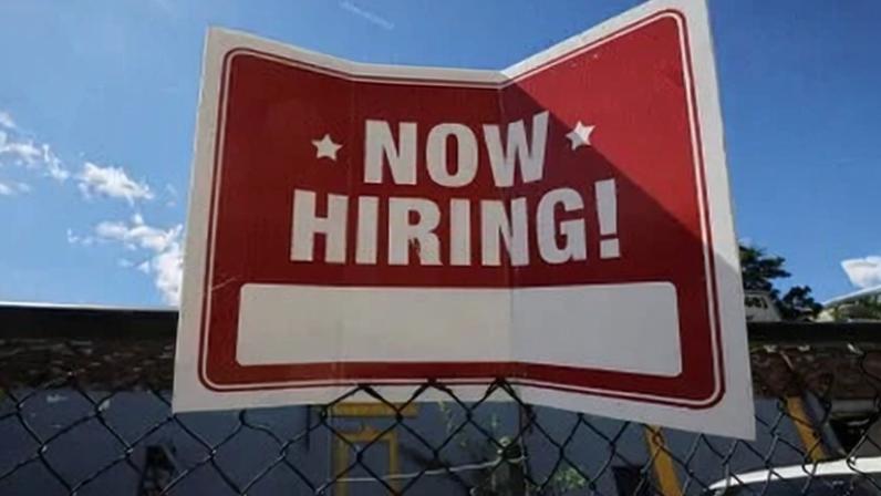 Anúncio de vaga de emprego em Somerville, EUA