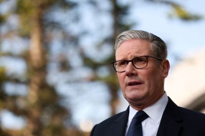 Primeiro-ministro do Reino Unido, Keir Starmer, na cúpula do G7, em Kananaskis, no Canadá