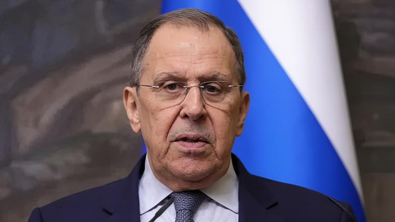 Chanceler russo Sergei Lavrov em Moscou
