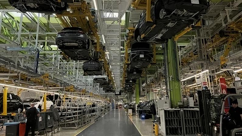 Fábrica da Mercedes-Benz em Rastatt, Alemanha
