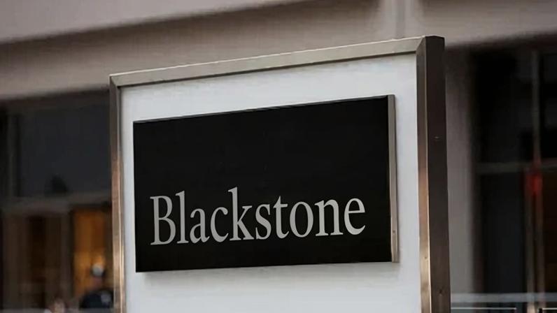 Logotipo da Blackstone é retratado em Manhattan, na cidade de Nova York