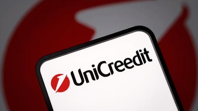 Ilustração mostra o logotipo do Unicredit